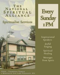 Sunday Spiritualist Service with Cheryl Funk & Rev. Kim Wright